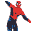 Spiderman dancing to some interesting music